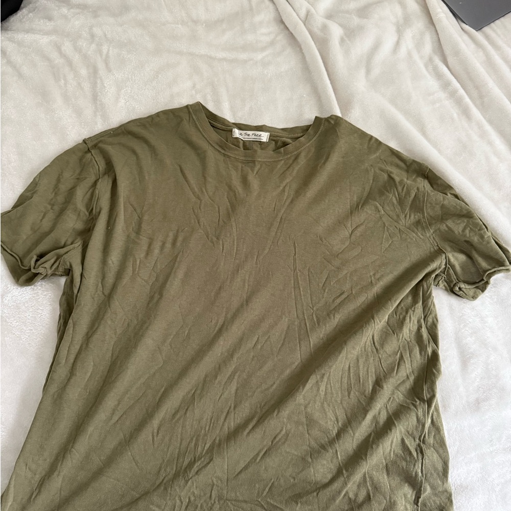 We The Free T-Shirt - Olive Green